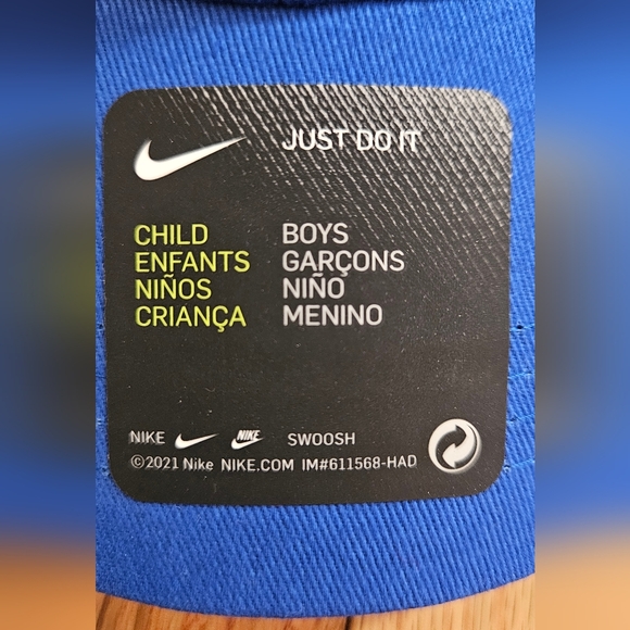 Nike Kid's Cap Size 4-7 Years - Picture 2 of 5